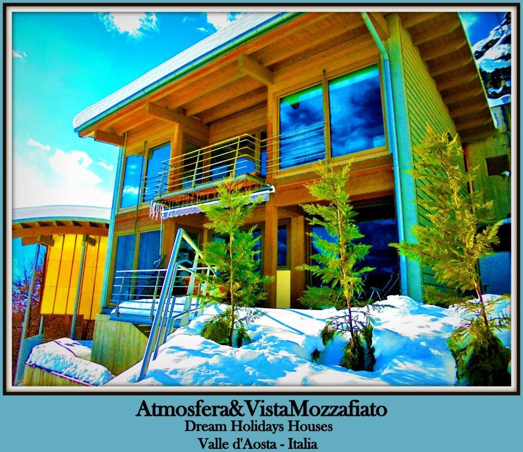 Chalet Con Jacuzzi Vista Montagne أَويستا المظهر الخارجي الصورة