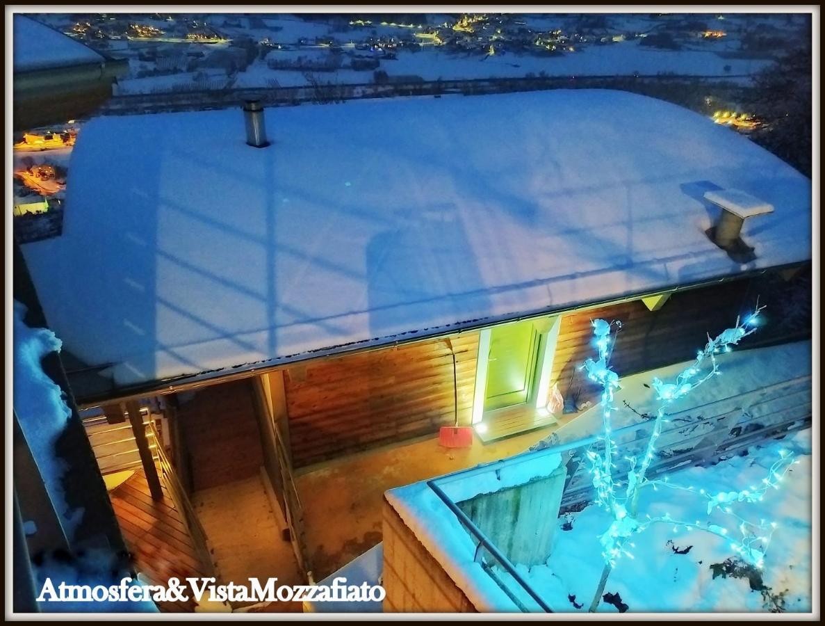 Chalet Con Jacuzzi Vista Montagne أَويستا المظهر الخارجي الصورة