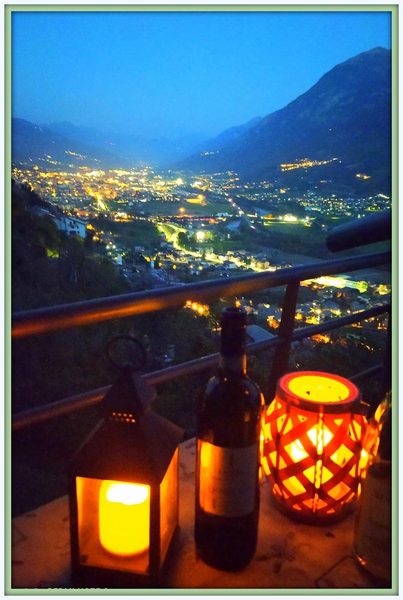 Chalet Con Jacuzzi Vista Montagne أَويستا المظهر الخارجي الصورة